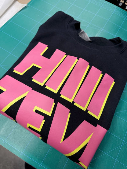 HIIII ZEV! Dungeon Crawler Carl Inspired Art Unisex Heavy Blend Crewneck Sweatshirt