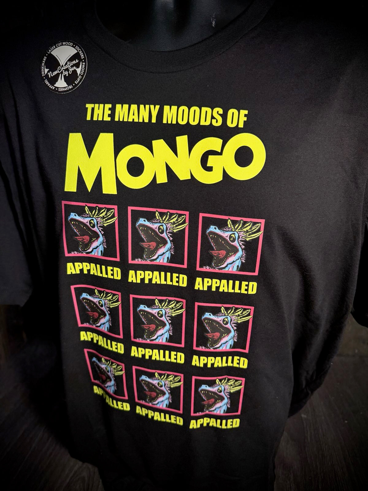The Many Moods of Mongo Premium Bella + Canvas T-Shirt