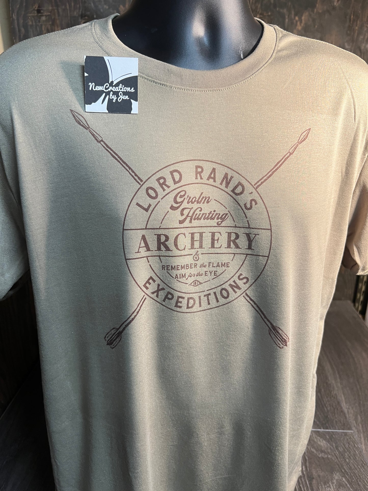 Expediciones de tiro con arco de Lord Rand: camisetas ligeras de recuerdo inspiradas en La Rueda del Tiempo