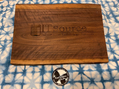 Natural Black Walnut Cutting/Charcuterie Boards