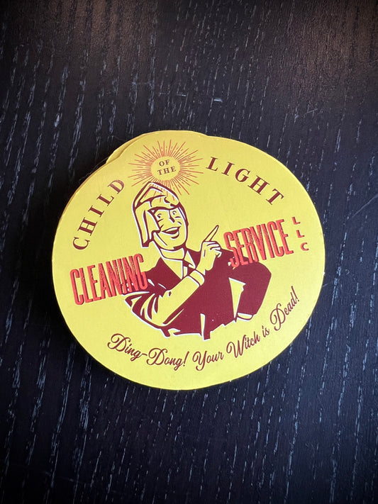 Child of the Light Cleaning Service - Randland Souvenir Series Sticker