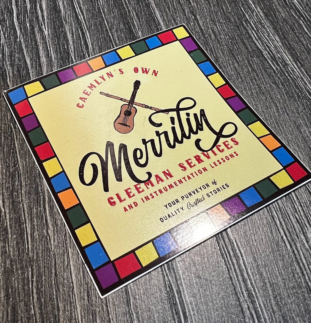Servicios Merrilin Gleeman - Pegatina de la serie de souvenirs de Randland