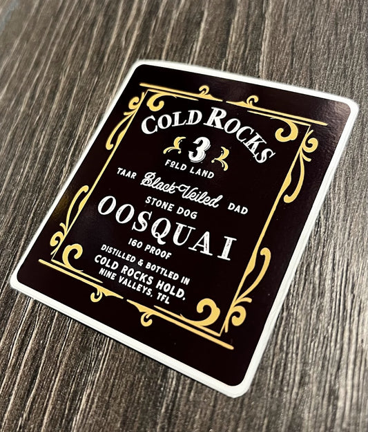 Cold Rocks Oosquai - Randland Souvenir Series Sticker