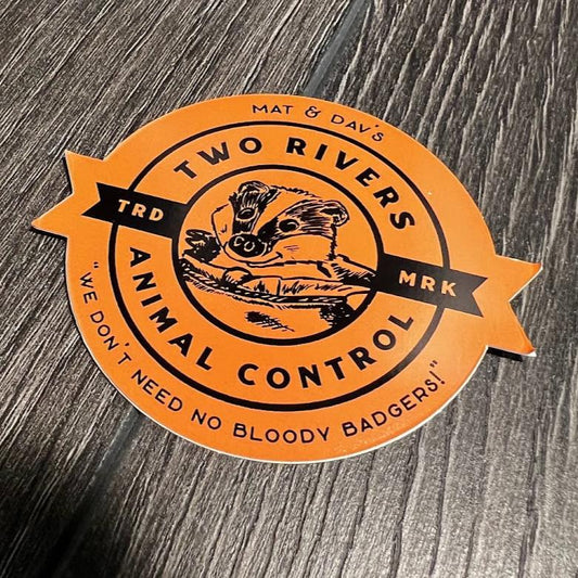 Two Rivers Animal Control - Randland Souvenir Series Sticker