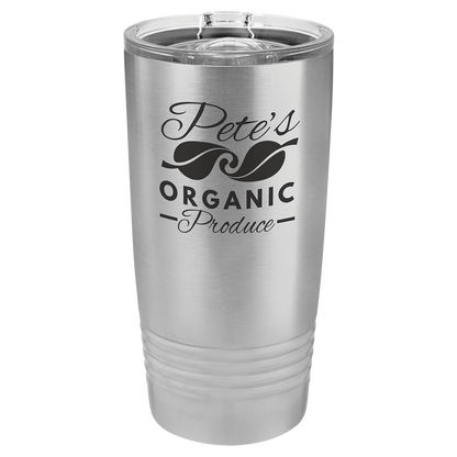 Personalized Polar Camel 20 oz Ringneck Tumbler – Custom Engraved Stainless Steel (18 Colors)