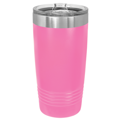 Personalized Polar Camel 20 oz Ringneck Tumbler – Custom Engraved Stainless Steel (18 Colors)