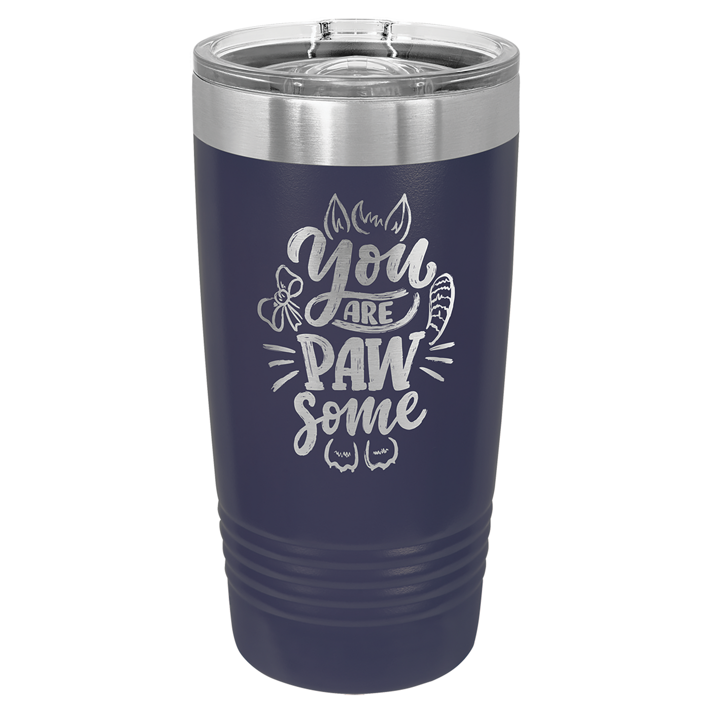 Personalized Polar Camel 20 oz Ringneck Tumbler – Custom Engraved Stainless Steel (18 Colors)