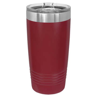 Personalized Polar Camel 20 oz Ringneck Tumbler – Custom Engraved Stainless Steel (18 Colors)
