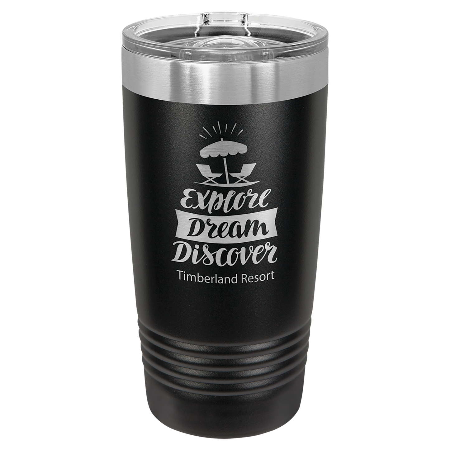 Personalized Polar Camel 20 oz Ringneck Tumbler – Custom Engraved Stainless Steel (18 Colors)