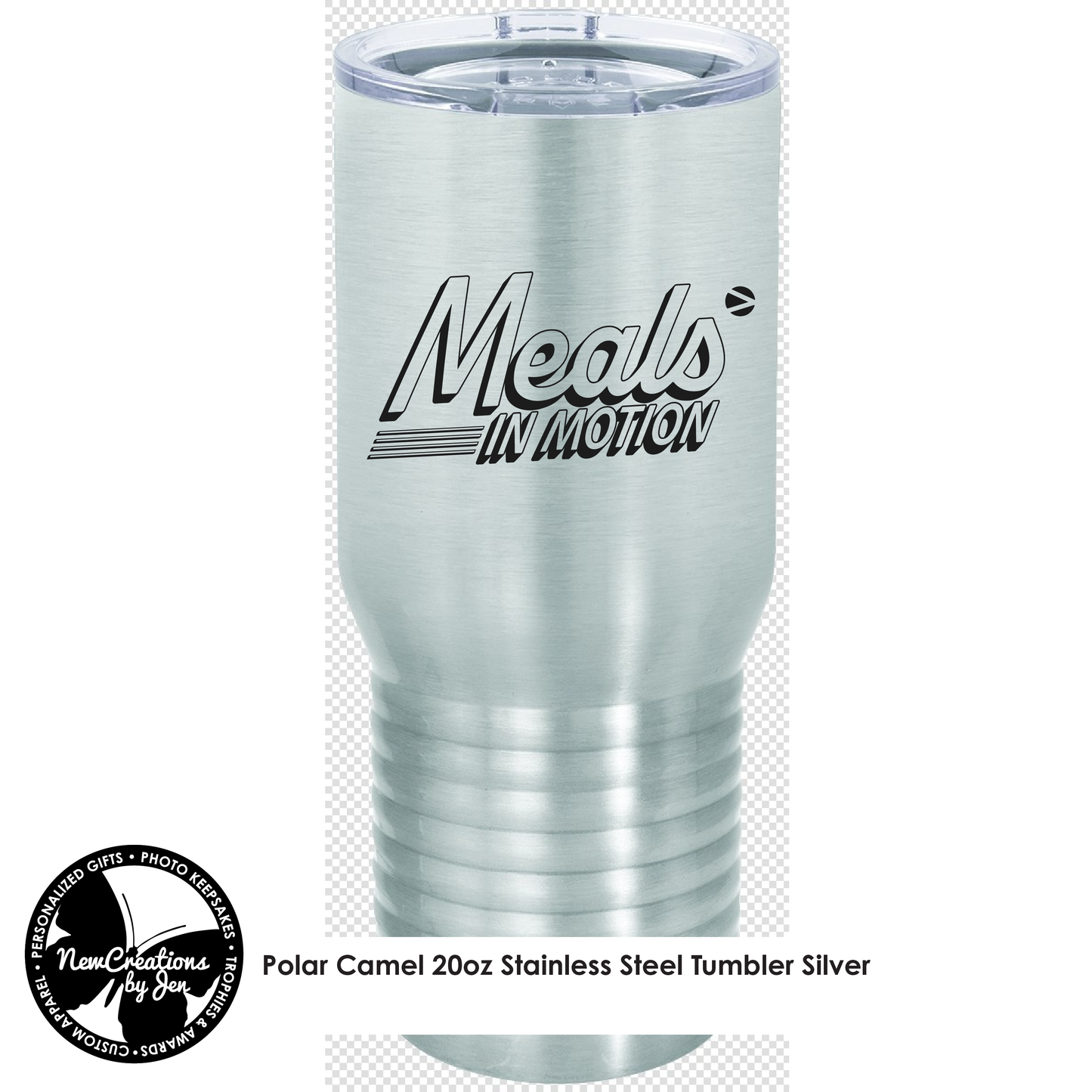 Meals in Motion Stainless Steel Tumbler