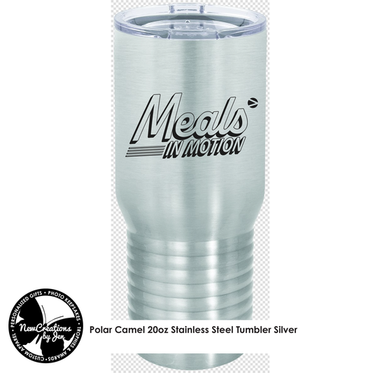 Vaso de acero inoxidable Meals in Motion