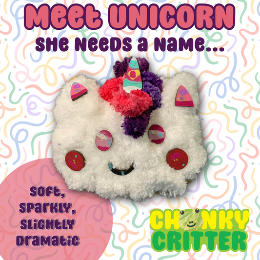 🦄 Unicorn Chonky Critter Kits - Collect them all!