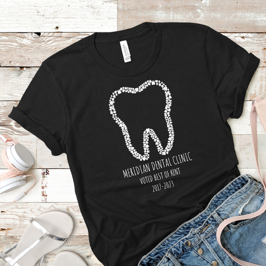Meridian Dental Clinic Premium BellaCanvas Tee