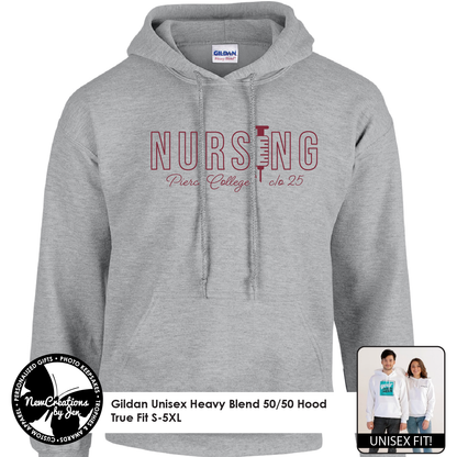 Pierce College Nursing Hooded Sweatshirt