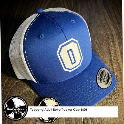 OMS Fastpitch Yupoong Adult Retro Trucker Cap 6606