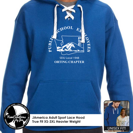 PSE-Orting Sudadera con capucha deportiva premium con encaje - JA8830