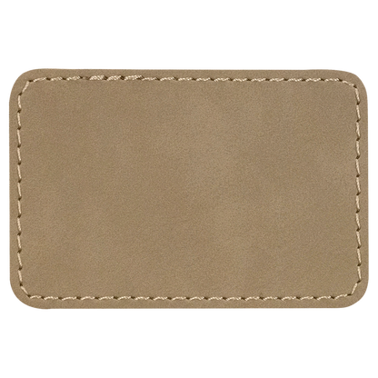 Iron-On Leatherette Patches - Rectangle-ish