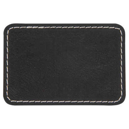 Iron-On Leatherette Patches - Rectangle-ish