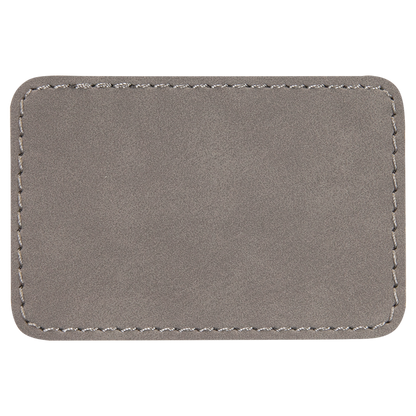 Iron-On Leatherette Patches - Rectangle-ish