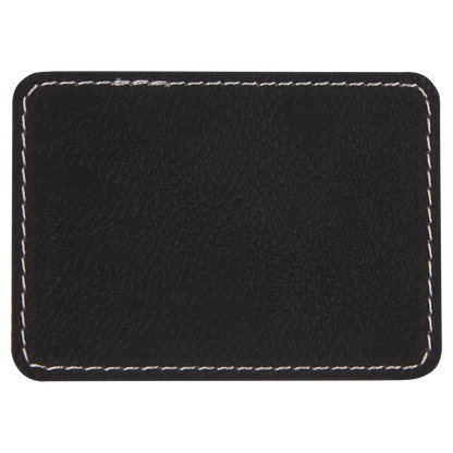 Iron-On Leatherette Patches - Rectangle-ish