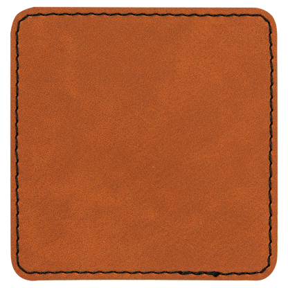 Iron-On Leatherette Patches - Rectangle-ish