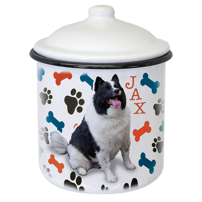 Personalized Canister with Lid