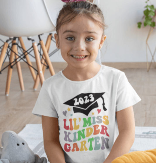 Camiseta de graduación de jardín de infantes