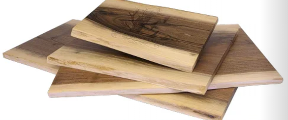 Tablas de cortar/charcutería de nogal negro natural