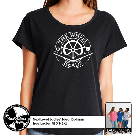 TWR - Camiseta Dolman NextLevel para mujer