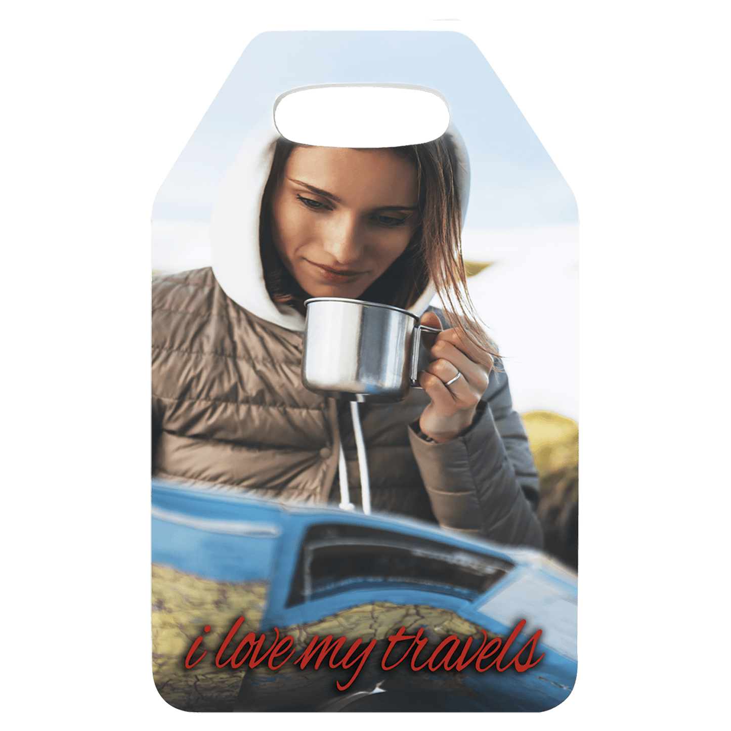 Thick Plastic Bag Tags  Double-Sided Personalized