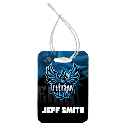 Thick Plastic Bag Tags  Double-Sided Personalized