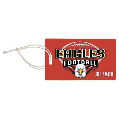 Thick Plastic Bag Tags  Double-Sided Personalized
