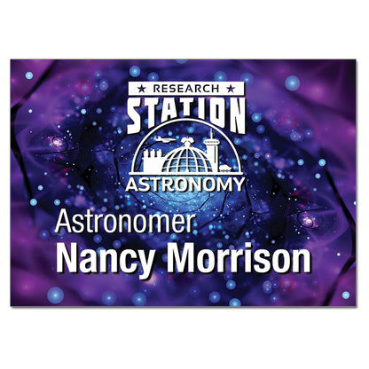 Name Badges with Magnet Backing