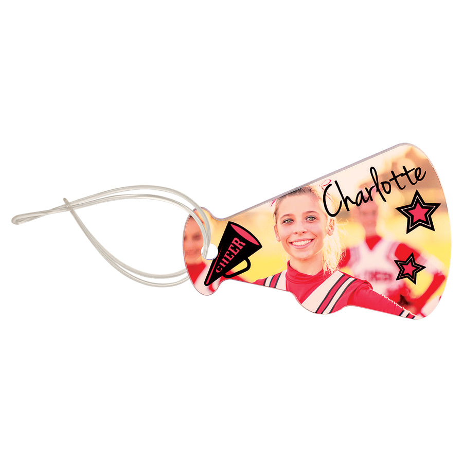 Thick Plastic Bag Tags  Double-Sided Personalized