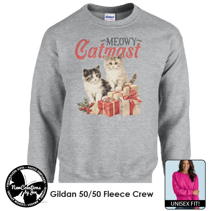 Catmos Meowy navideño vintage
