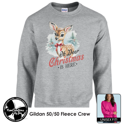 Navidad vintage Oh Deer