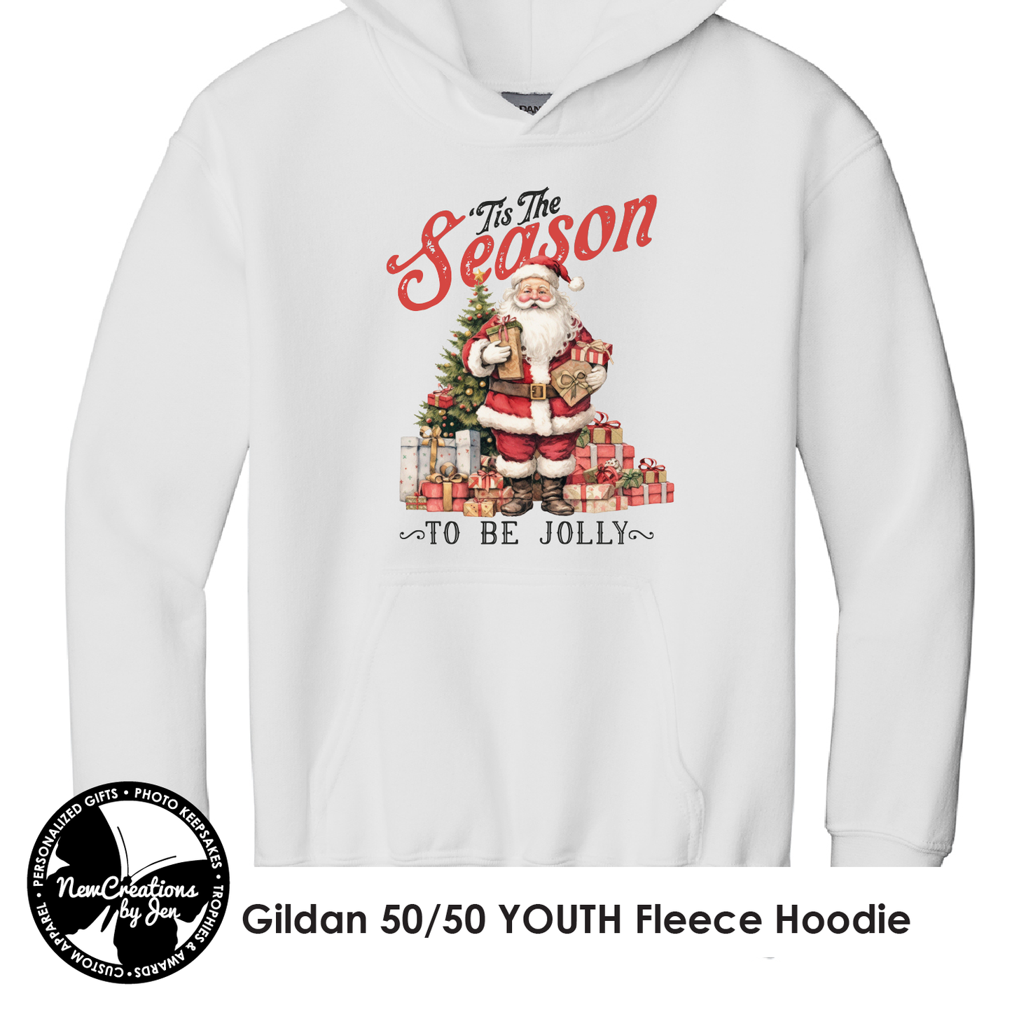 Vintage Christmas Tis the Season Santa