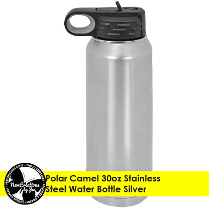 Meals in Motion Stainless Steel Water Bottle