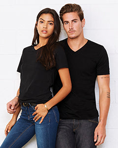 Camiseta unisex premium con cuello en V PSE-Orting 3005
