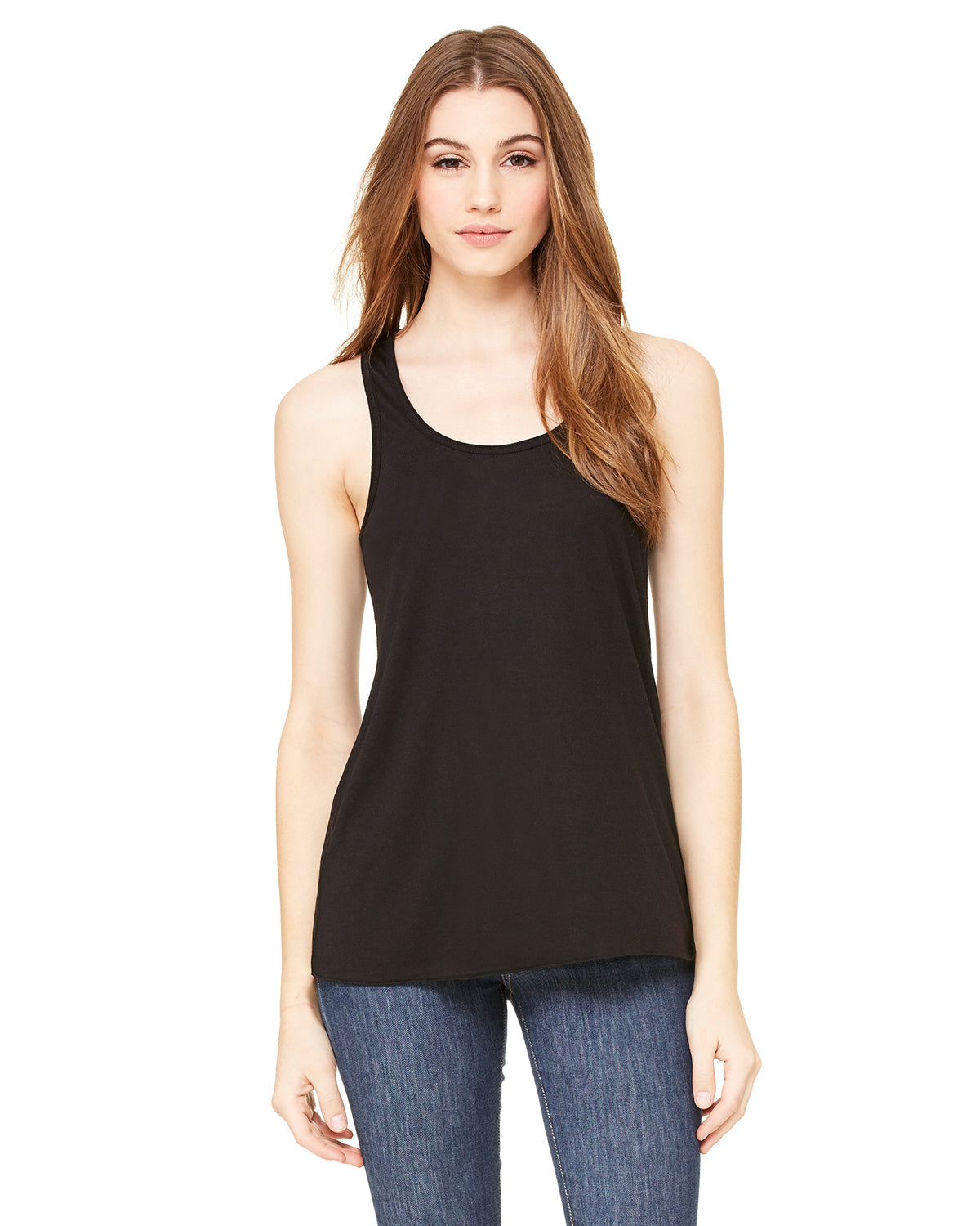 Beautifully Rooted Ladies' Flowy Racerback Tank