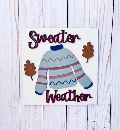 Sweater Weather - New Creations By Kid's Ready to Paint Kit