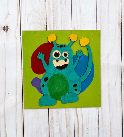 MONSTER - New Creations By Kid's Ready to Paint Kit