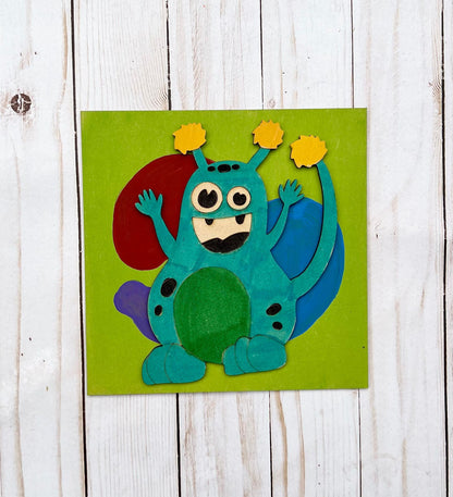 MONSTRUO - Kit de pintura para niños de New Creations