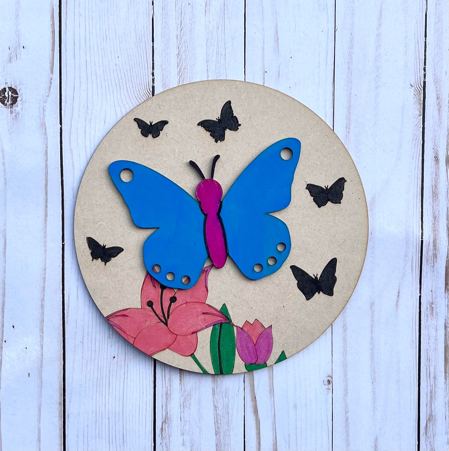 BUTTERFLY - New Creations By Kid's Ready to Paint Kit