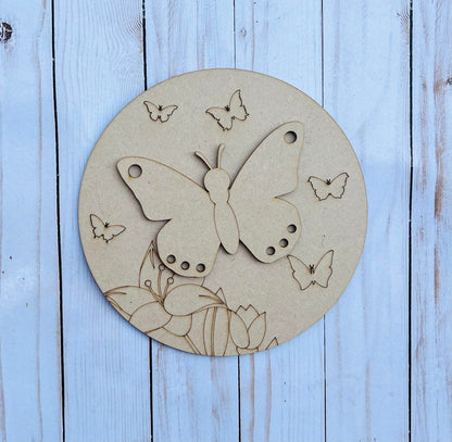 BUTTERFLY - New Creations By Kid's Ready to Paint Kit