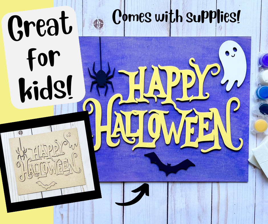 Feliz Halloween - Kit de pintura para niños de New Creations