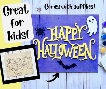 Feliz Halloween - Kit de pintura para niños de New Creations