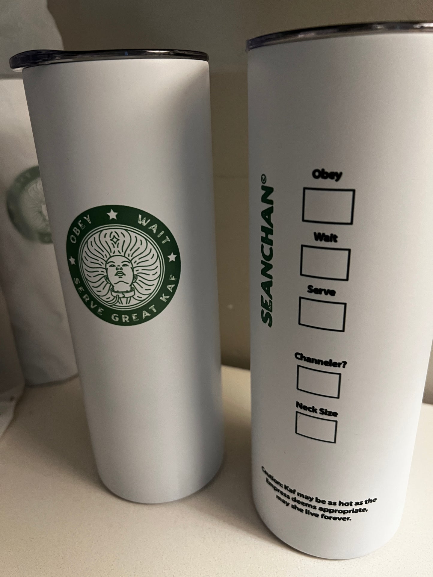 Vaso delgado inspirado en la Rueda del Tiempo - 20 oz 