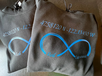 Infinity Couples Matching Hoodie