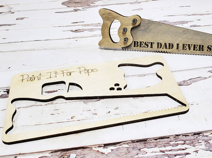 Paint it for Pops Pop-Out Kid's Ready to Paint Kit